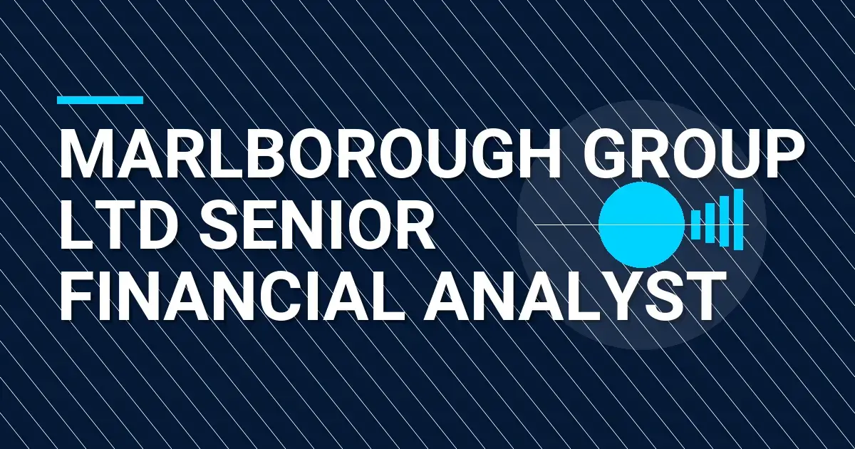 Marlborough Group Ltd Senior Financial Analyst