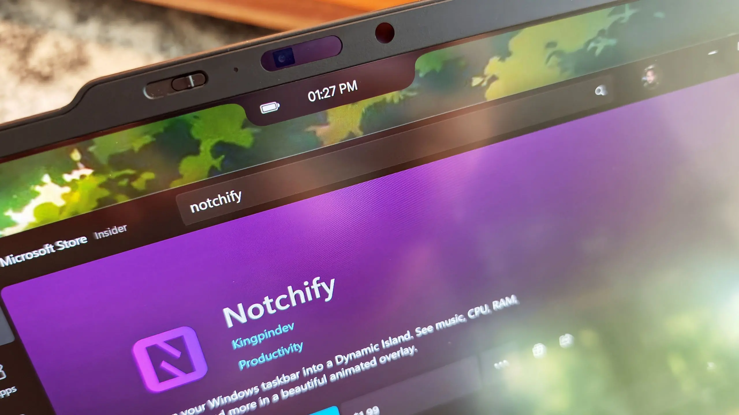 Notchify brings macOS-style “Dynamic Island” flair to Windows 11 — and it’s surprisingly useful if you can get by the ick factor
