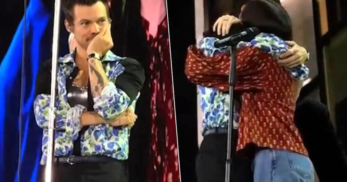 Record historique pour Harry Styles: le chanteur ému aux larmes après une surprise de sa sœur