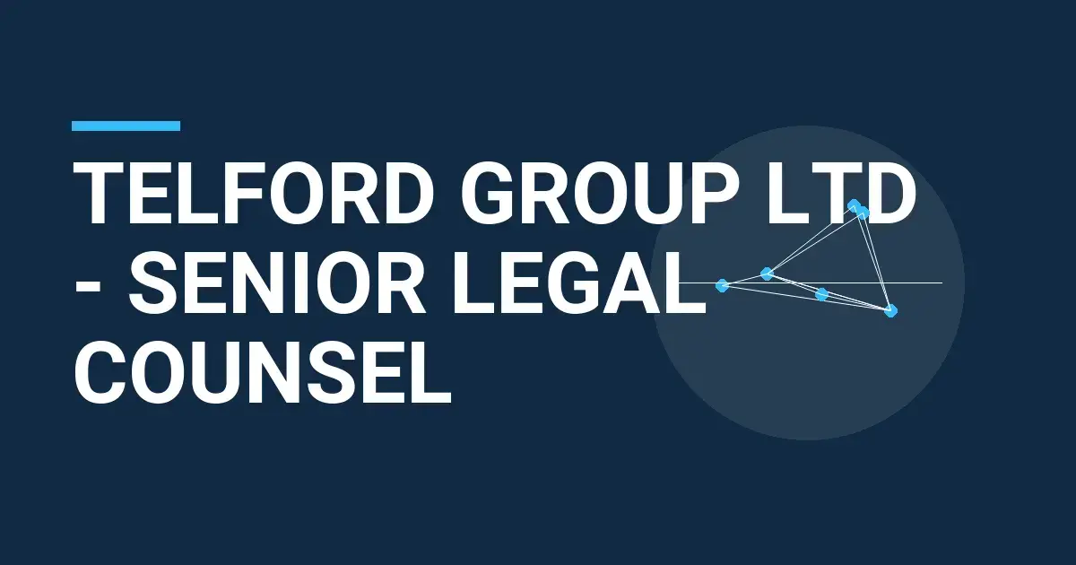 Telford Group Ltd - Senior Legal Counsel