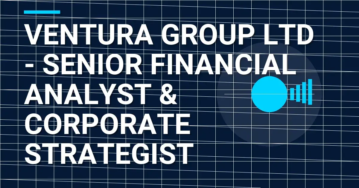 Ventura Group Ltd - Senior Financial Analyst & Corporate Strategist
